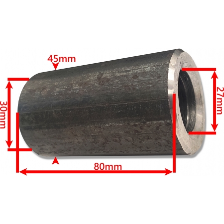 ZĄB ŁADOWACZA PROSTY 810 mm + TULEJKA CHWYTAKA KROKODYLA TURA WIDŁY